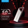 MOVESPEED Dust Waterproof Keyring 64GB USB Flas...
