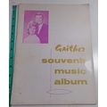 gaither souvenir music album 1966 papeback good