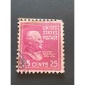 Briefmarke USA 25 Cent 1938 Michel 436 A gestem...