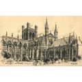 Chester Cathedral From SE, Cheshire, Pen & Ink ...