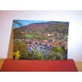 SPRING IN HEIDELBERG, GERMANY, used vintage pos...