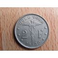 Belgium 1930 Overstruck MINT ERROR GE 2 Frank B...