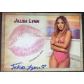 Jillisa Lynn Playboy Cyber Girl Autographed Kis...