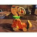 Old Vintage Original Fisher Price Squeaky The C...