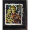 2009 GB 1ST CLASS CHRISTMAS STAINED GLASS F/U