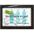 FRA 2008 (55c) 'SUSTAINABILITY -PLASTIC BOTTLES...