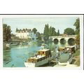 Berkshire MAIDENHEAD Bridge & Thames Postcard b...