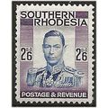 Southern Rhodesia 1937 SG51 2/6d Ultramarine & ...