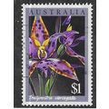 AUS 1986 $1.00 'ORCHIDS' FINE USED (EBID66-546)