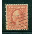 Used 425 2c George Washington Just Clears A09376