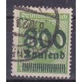 GERMANY 1923 SURCHARGE 800 TAUSEND ON 1000m USE...