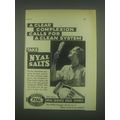 1931 Nyal Salts Ad - A Clear Complexion Calls For