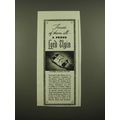 1942 Lord Elgin Watch Ad - Finest of Them All