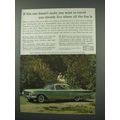 1960 Chevrolet Bel Air Sport Coupe Car Ad - Tra...