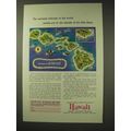 1960 Hawaii Tourism Ad - Warmest Welcome in The...