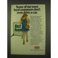 1973 Texaco Gas Ad - Our Most Loyal Customers