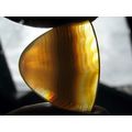 Iris Agate Trillion Cabochon: Rainbow Iris Phen...