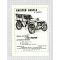 9210) Caistor Castle Great Yarmouth Advert - 19...