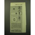 1950 Georg Jensen Ad - Compact, Comb and Bracelet - Graduation flowers that last