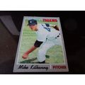 1970 Topps Card # 424 Mike Kilkenny Very Good (...