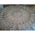Doily crochet lace round large
