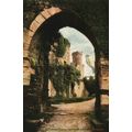 Conway Castle, Interior Though Gateway, Wales, ...