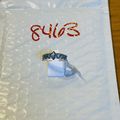 NWT Ring Bomb Party Sz7 RBP Blue Clusters Rhodi...