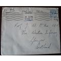 Singapore 1948 Forces Mail machine cancel cover...