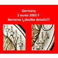 Ⰶ PHALLIC 2002-2006: GERMANY ★ 2 EUROS 2002F DO...