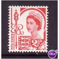JERSEY 1964 2 1/2d CARMINE RED SG 9 U/M MINT