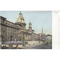 Piazza Navona E Basilica Di S Agnese Roma Italy...