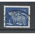Ireland.SG340 1p Stylised Dog (Blue).Fine Used....