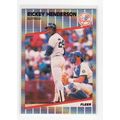 1989 Fleer Rickey Henderson card #254- Mint- HO...