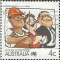AUSTRALIA, Living Together, Trade Unions, white...