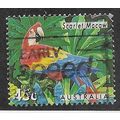 AUS 1994 45c 'AUSTRALIAN ZOO'S -SCARLET MACAW '...