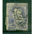 Used 212 1c Benjamin Franklin Barely Clears M01473