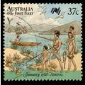 Australia 1988 First Fleet Arrival 37c Used Sta...