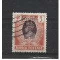 Burma.SG80 2r Brown and Orange.Fine Used.Jul25b