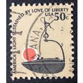 US Stamp #1608 used: 1979 50c Betty Lamp [2]