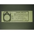 1900 Elgin Watches Ad - Towers over all