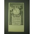1900 Elgin Watches Ad - The world's standard