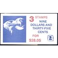 USA 1983, Eagle & Moon Booklet of 3 x $9.35 sta...