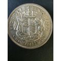 1937 GEORGE VI SILVER CROWN. (2)
