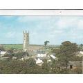 St Columb Minor Parish Church and village Postc...