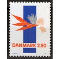 ZAYIX Denmark 832 MNH Art Abstract Lin Utzon Ar...