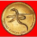 Ⰶ EEL RARE: POLAND★2 ZLOTY 2003 NORDIC GOLD UNC...