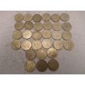 France - 30 differently dated - 10 centime coins #