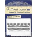 Tattered Lace. Stitches Die Set. Die Cutting Ca...