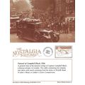 Postcard Funeral Cortege Captain Campbell Black...