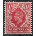 SOMALILAND 1921 GV WMK MULTI SCRIPT CA 1A MINT ...